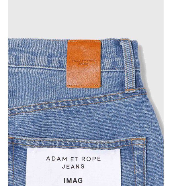 ADAM ET ROPE'「ブリーチ ストレート スラックスデニム / ADAM ET ROPE' JEANS -IMAG-」|デニム|