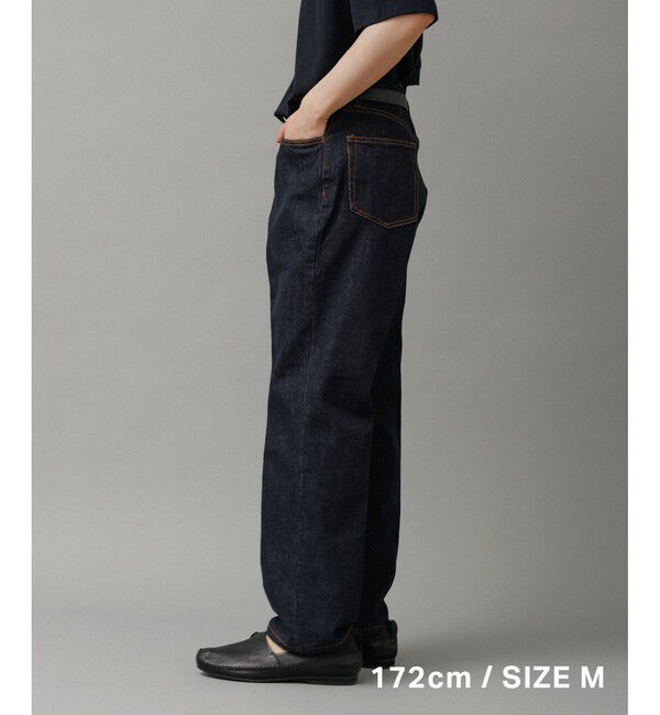 ADAM ET ROPE'「ブリーチ ストレート スラックスデニム / ADAM ET ROPE' JEANS -IMAG-」|デニム|