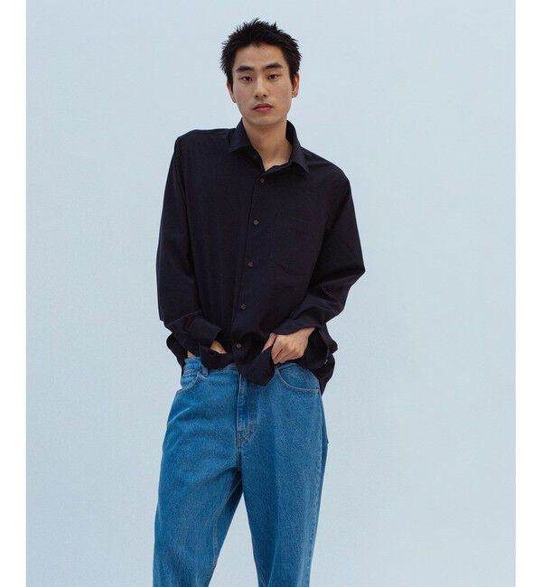 ADAM ET ROPE'「ブリーチ ストレート スラックスデニム / ADAM ET ROPE' JEANS -IMAG-」|デニム|