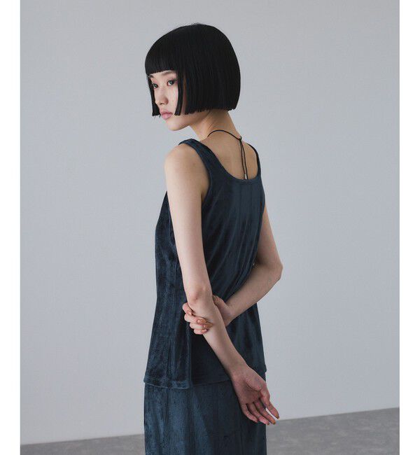 ADAM ET ROPE'「【Miller for ADAM ET ROPE'】別注 スクエアタンク（カップ付き）」|タンクトップ|