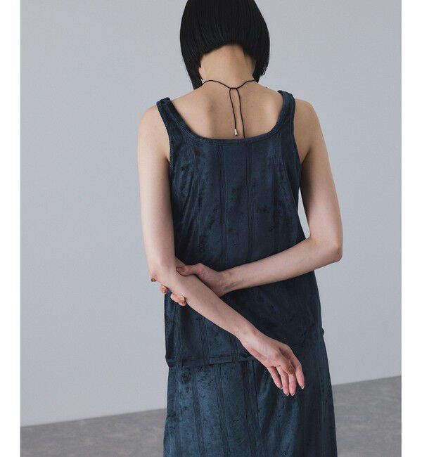 ADAM ET ROPE'「【Miller for ADAM ET ROPE'】別注 スクエアタンク（カップ付き）」|タンクトップ|