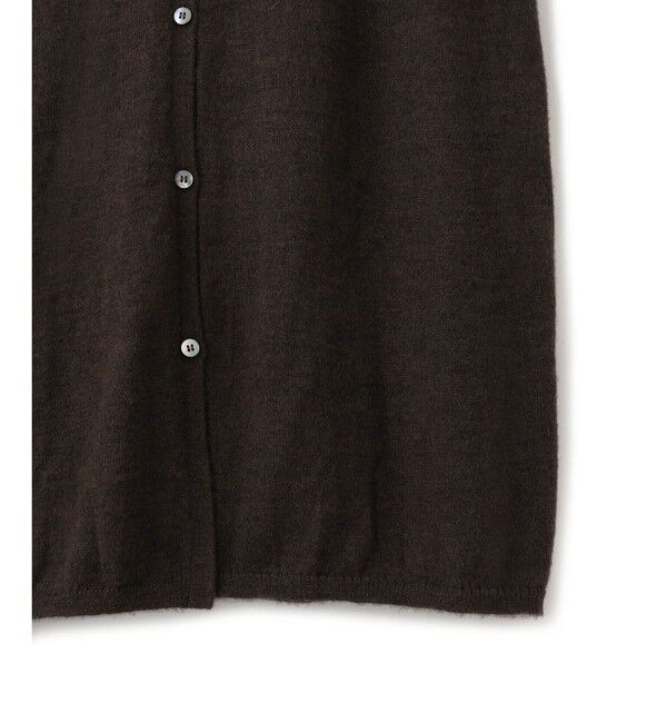 ADAM ET ROPE'「モヘアミックスUネックワンピースネックポーチセット」|ワンピース|