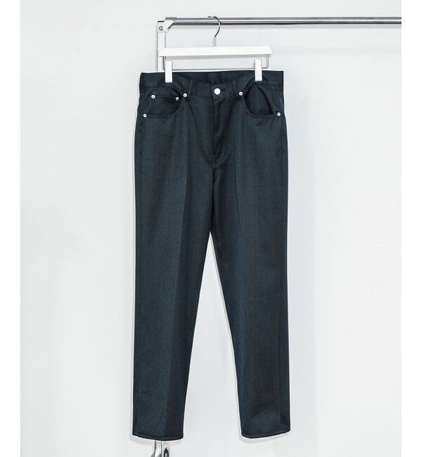 ADAM ET ROPE'「【NIKKE】ストレート デニム スラックス / ADAM ET ROPE' JEANS -IMAG-」|デニム|ブラック(01)
