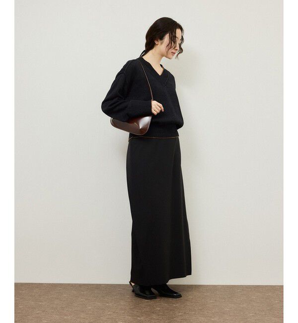 ADAM ET ROPE'「ドロストリーンスカート」|スカート|