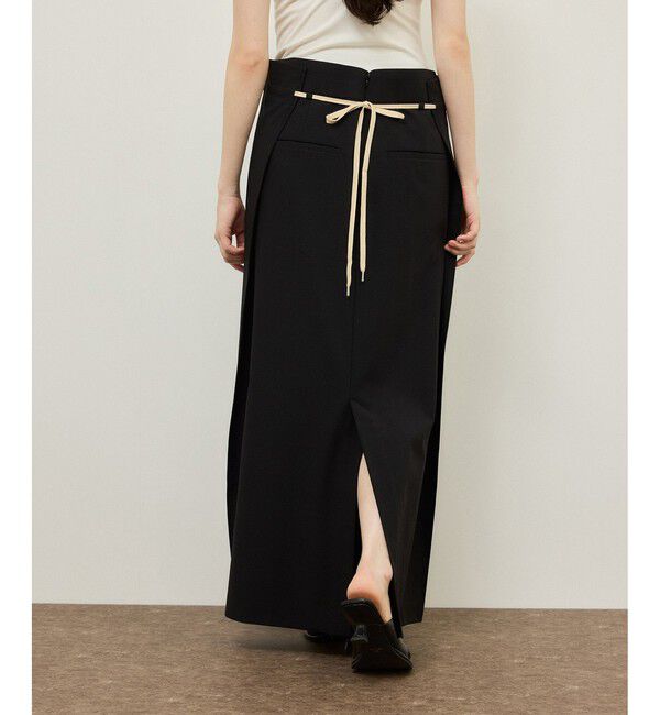 ADAM ET ROPE'「ドロストリーンスカート」|スカート|