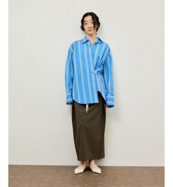 ADAM ET ROPE'「ドロストリーンスカート」|スカート|