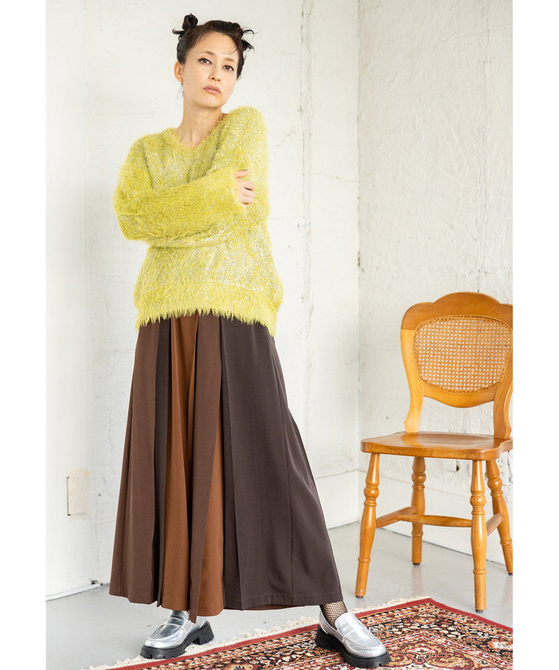  「トライカラータックパンツ」|その他|