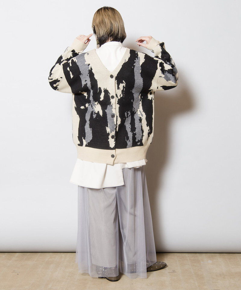  「2WAYジャガードニットプルオーバー」|ニット・セーター|