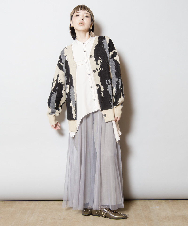  「2WAYジャガードニットプルオーバー」|ニット・セーター|