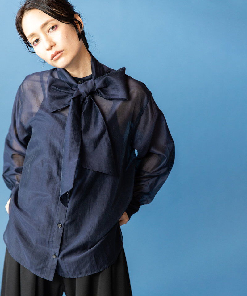  「3WAYシアーシャツブラウス」|シャツ・ブラウス|