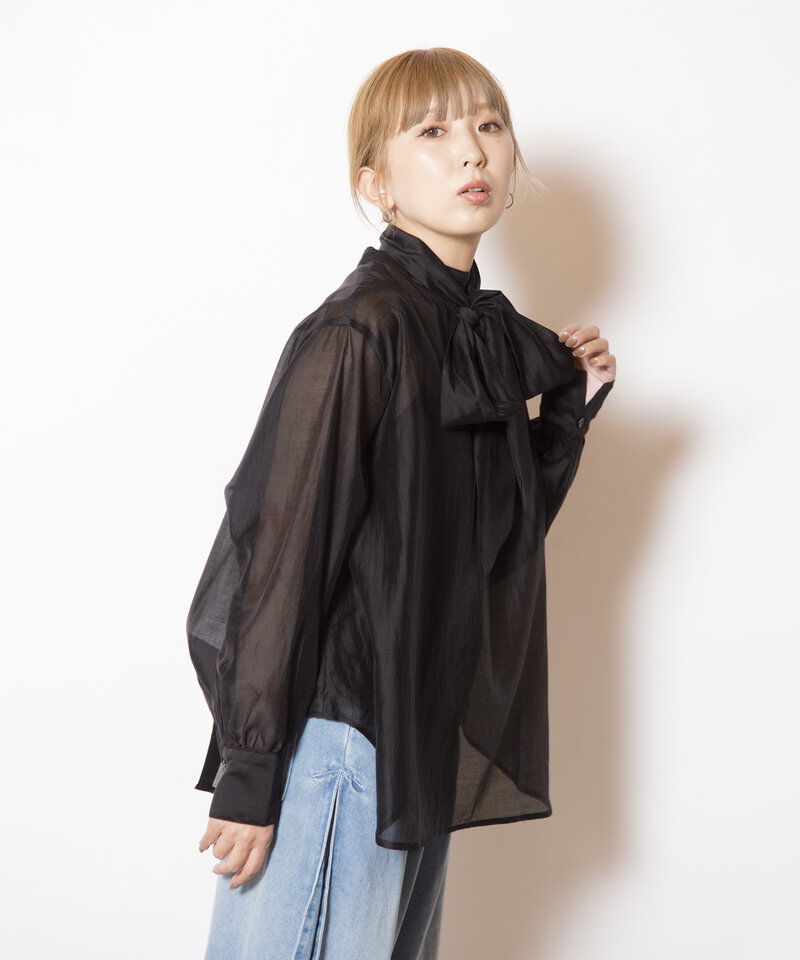  「3WAYシアーシャツブラウス」|シャツ・ブラウス|