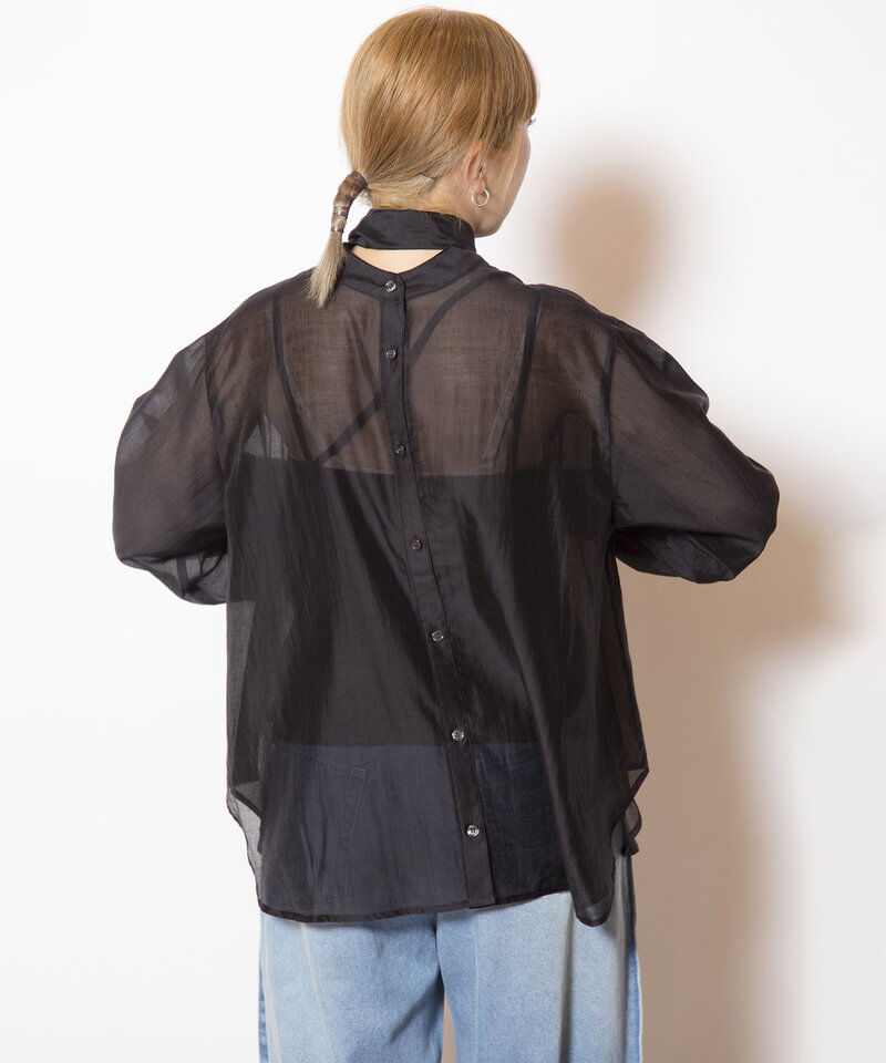  「3WAYシアーシャツブラウス」|シャツ・ブラウス|