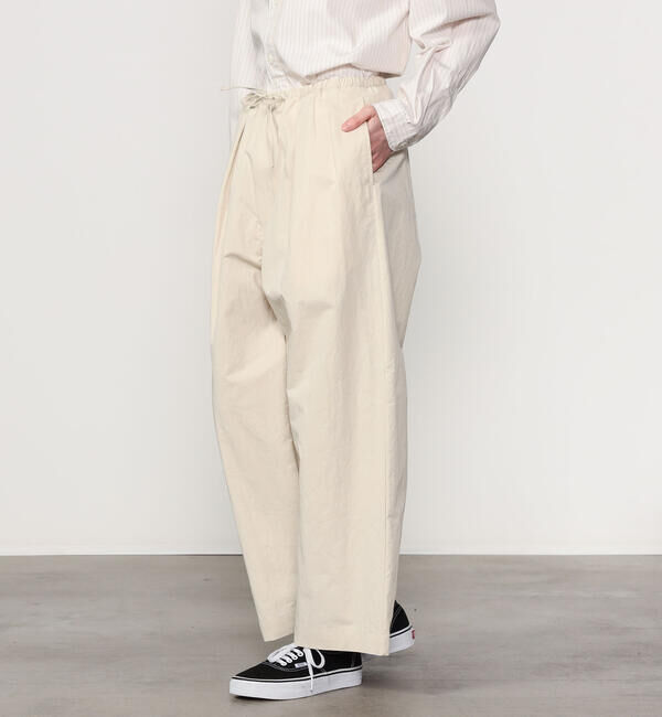 ORCIVAL「ORCIVAL | コットンナイロンツイル ワイドイージーパンツ WOMEN」|チノ|