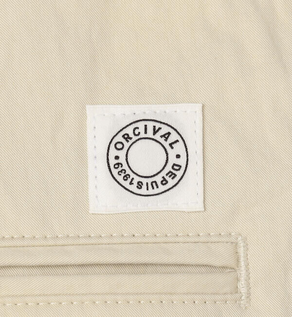 ORCIVAL「ORCIVAL | コットンナイロンツイル ワイドイージーパンツ WOMEN」|チノ|