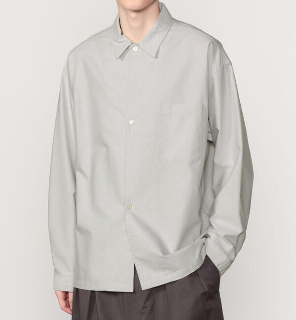ORCIVAL「ORCIVAL | クラシックオクスフォード レギュラーカラーアウターシャツ MEN」|シャツ・ブラウス|
