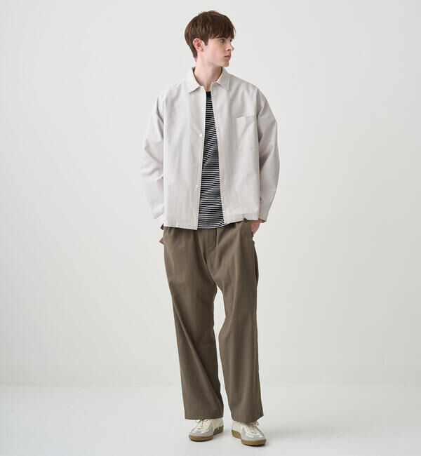 ORCIVAL「ORCIVAL | クラシックオクスフォード レギュラーカラーアウターシャツ MEN」|シャツ・ブラウス|