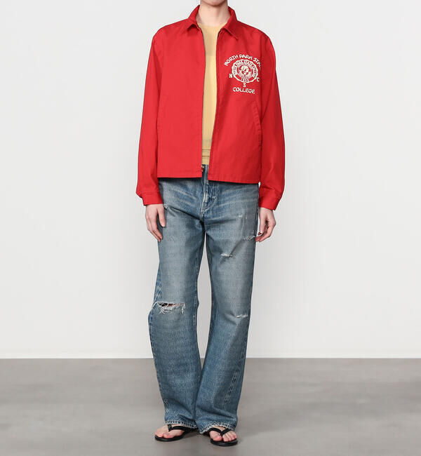  「WHITESVILLE | コットンポプリン スポーツジャケット WOMEN」|テーラードジャケット|