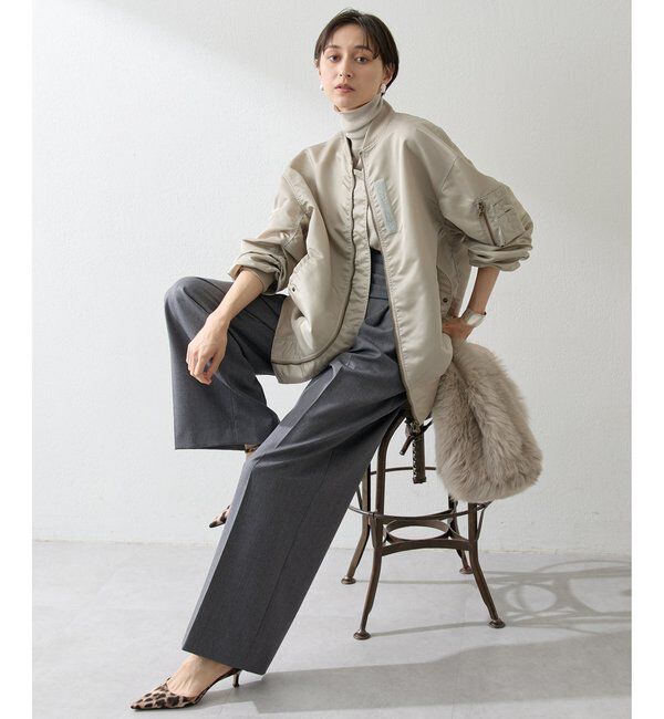  「《12/27 予約スタート》【インフルエンサーコラボ】ナイロンMA-1」|その他|