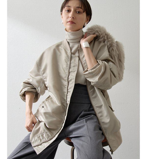  「《12/27 予約スタート》【インフルエンサーコラボ】ナイロンMA-1」|その他|