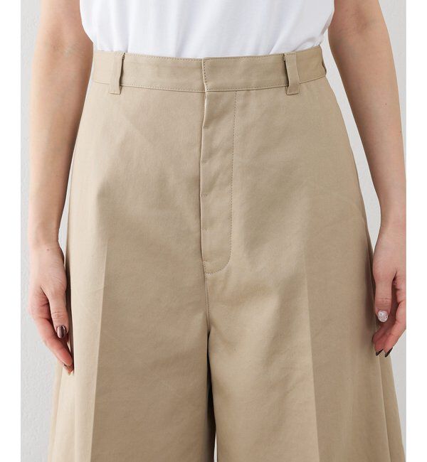  「ツイルバミューダパンツ」|チノ|