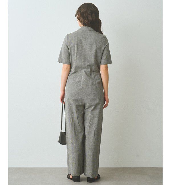  「コットンリネンオールインワン」|ワンピース|