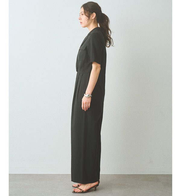  「コットンリネンオールインワン」|ワンピース|