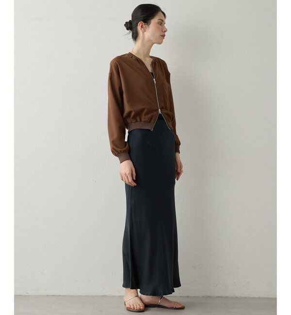 Drawing Numbers「【Drawing Numbers】ボイルZIPブルゾン」|シャツ・ブラウス|