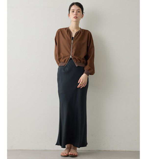 Drawing Numbers「【Drawing Numbers】ボイルZIPブルゾン」|シャツ・ブラウス|