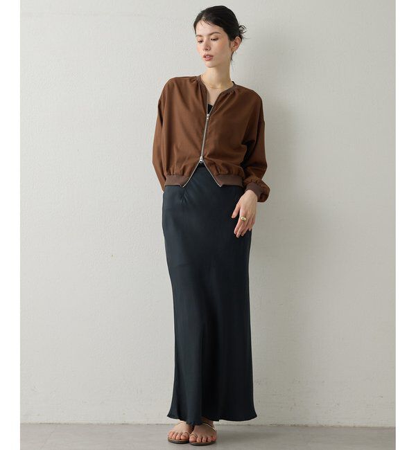 Drawing Numbers「【Drawing Numbers】ボイルZIPブルゾン」|シャツ・ブラウス|