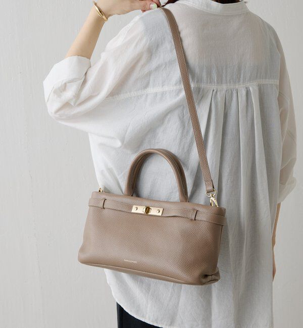  「【PAPILLONNER/パピヨネ】レザー2WAYバッグ」|トートバッグ|