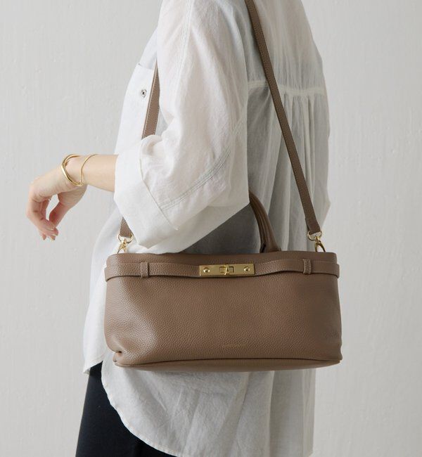  「【PAPILLONNER/パピヨネ】レザー2WAYバッグ」|トートバッグ|