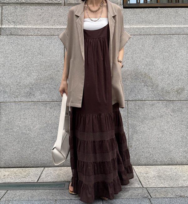  「メッシュ半袖ジャケット」|テーラードジャケット|