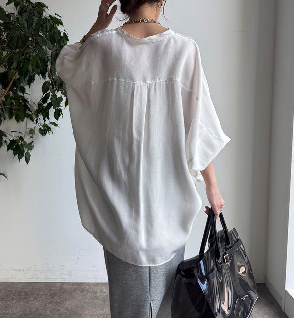  「袖リブドルマンシャツ」|シャツ・ブラウス|