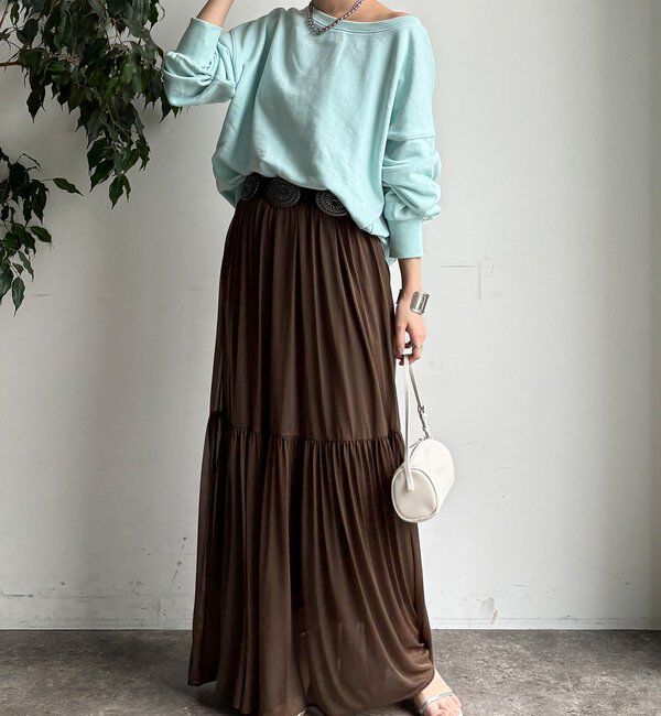  「エアリーギャザースカート」|スカート|