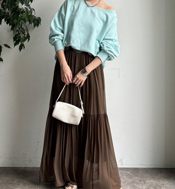  「エアリーギャザースカート」|スカート|