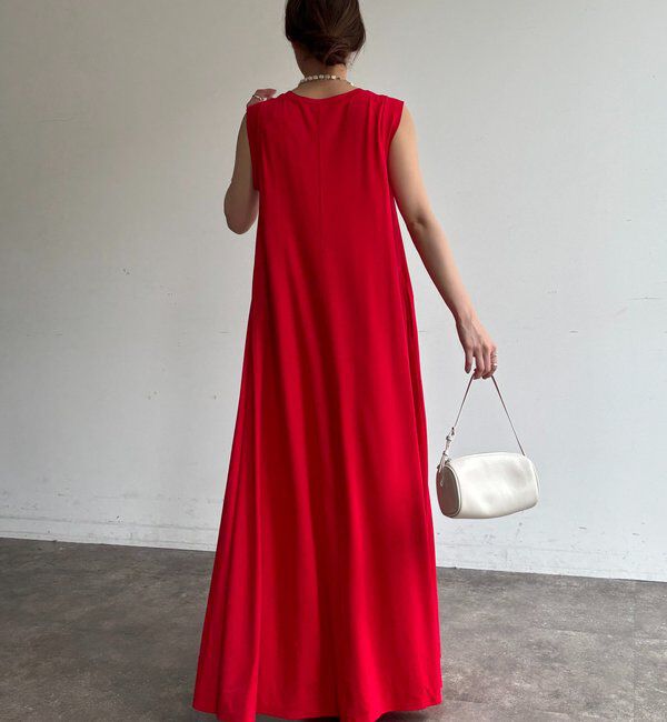  「シルケットスムースフレアカットワンピース」|ワンピース|