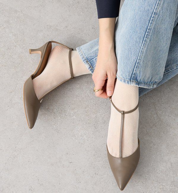  「【抜け感】ミニフィッシュネットソックス」|ソックス|