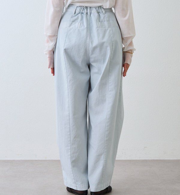  「【セットアップ着用可能】ガーメントダイコットンツイルパンツ」|チノ|