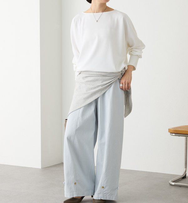  「【セットアップ着用可能】ガーメントダイコットンツイルパンツ」|チノ|