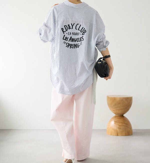  「【セットアップ着用可能】ガーメントダイコットンツイルパンツ」|チノ|