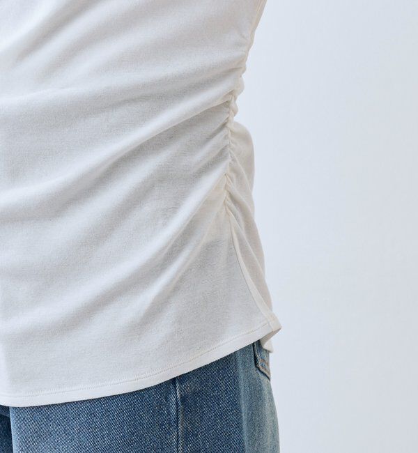  「【ワンショルやオフショルにも】ネックコンシャスカットソー」|Tシャツ・カットソー|