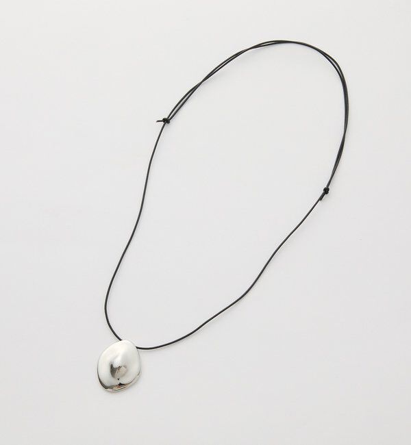  「【存在感抜群】プレートスライドコードネックレス」|ネックレス|