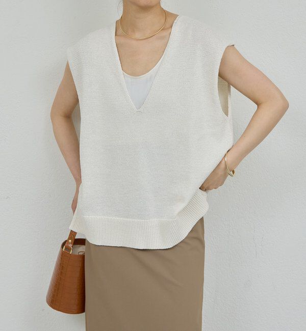  「サイドスリットニット」|ニット・セーター|
