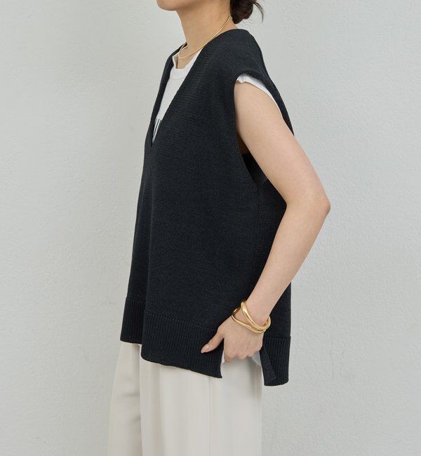  「サイドスリットニット」|ニット・セーター|