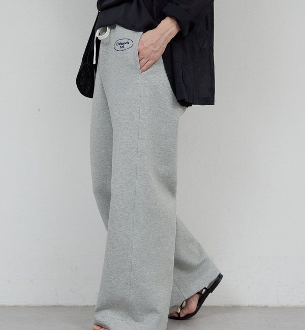  「刺繍ロゴスウェットパンツ」|チノ|