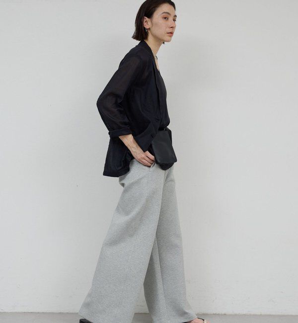  「刺繍ロゴスウェットパンツ」|チノ|