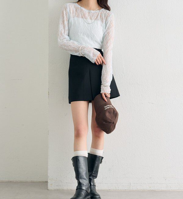  「スリットミニスカパン」|スカート|