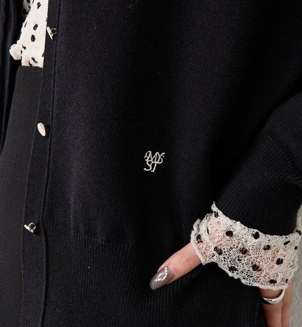  「チャーム付きデイリーカーディガン」|カーディガン|