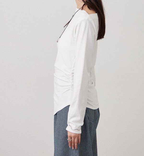  「オフショルヘム カットソー」|Tシャツ・カットソー|