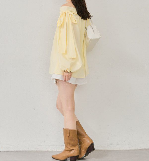  「レースポケットショートパンツ」|デニム|